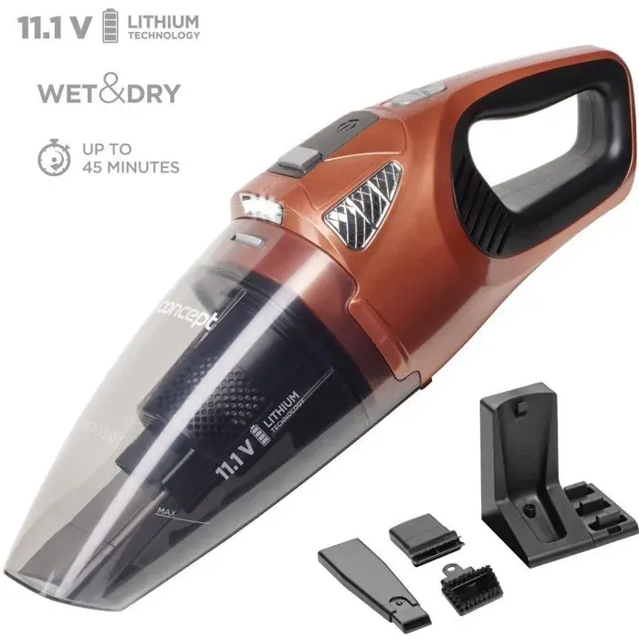Aspirateur à main - CONCEPT - VP4360 - Sans fil - 70 W - Autonomie 45 min