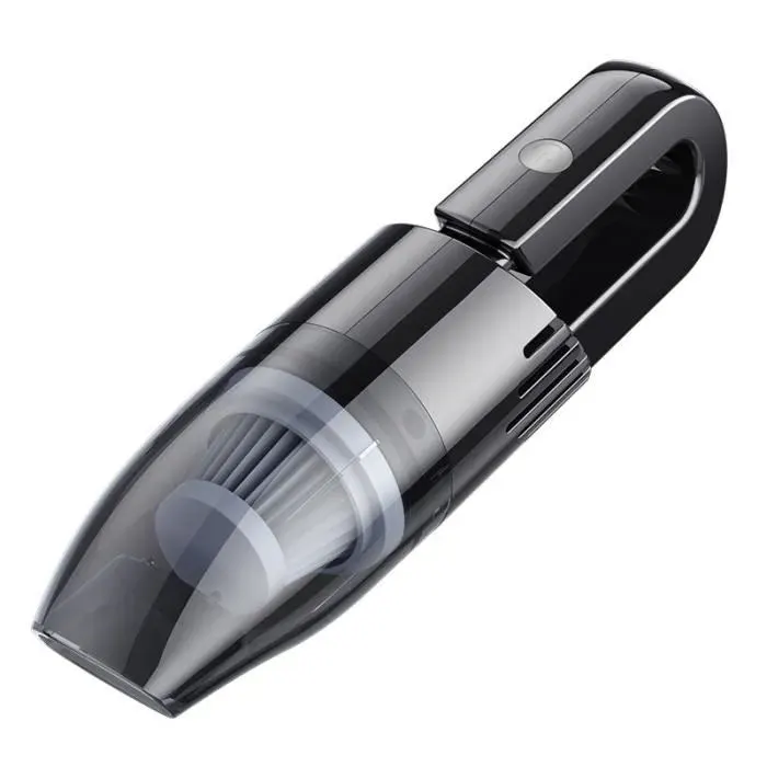 Aspirateur à Main - HUAFIY - 5000 PA - Portable - Rechargeable - Noir