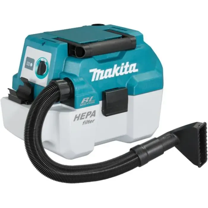 Aspirateur à main MAKITA DVC750LZX1 - Usage général - 35 min - Traineau - Sans sac - Batteries rechargeables