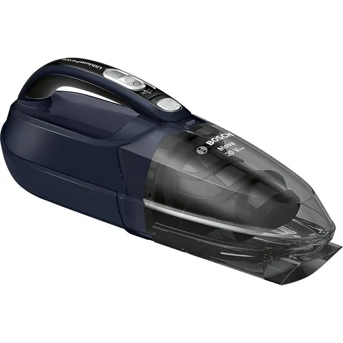 Aspirateur à main sans fil - Bosch - Système de flux dair cyclonique - Rechargeable - Batterie lithium-ion - Léger