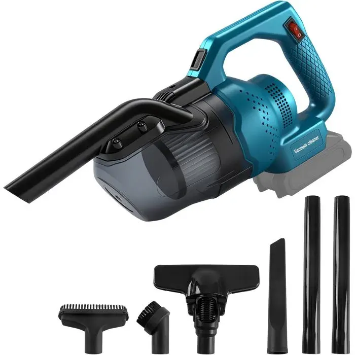 Aspirateur à main sans fil Compatible Makita 18V 16 kPa - 07 L multi-buses pour maison et voiture