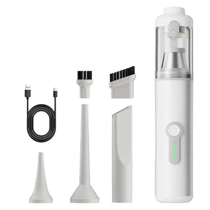 Aspirateur à main sans fil- Design 4 en 1 aspiration et soufflage-20 000 Pa-6000mAh-pour Maison-Voiture Bureau