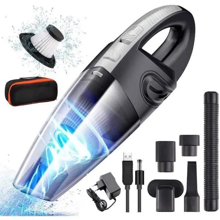 Aspirateur à main sans fil - Keeper - 3500 Pa - 120W - Batterie rechargeable