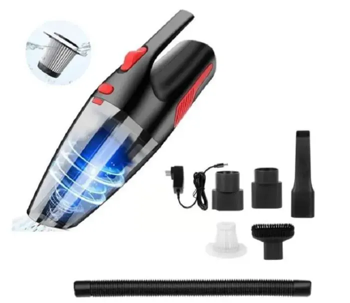 Aspirateur à Main Sans Fil Rechargeable 2400mAh - ALOVEZ - Pour Ménage Voiture Animaux Canapé