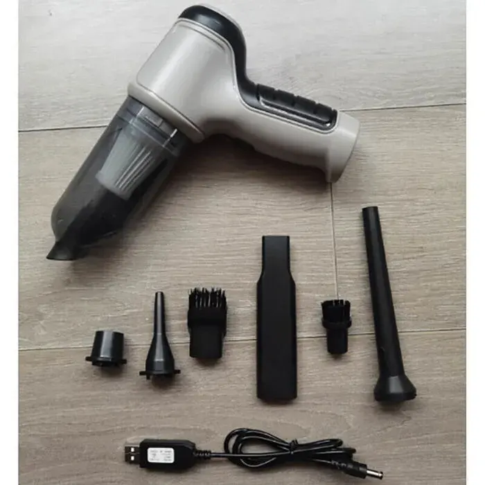 Aspirateur à main sans fil - Virex® - 9000 Pa - 120W - 4000mAh - USB charge rapide - Nettoyage poils animaux