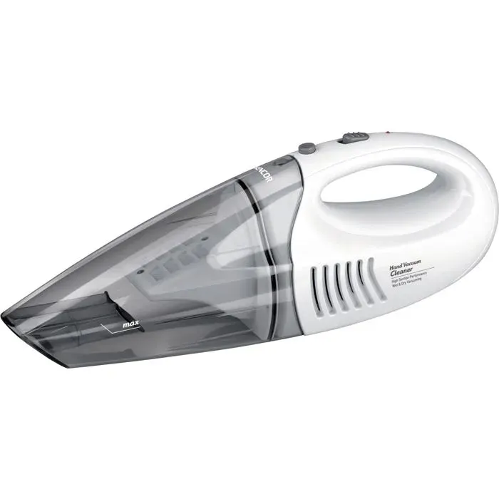 Aspirateur à main - Sencor - SVC 190W - Autonomie 15 min - Aspiration eau et poussière - Filtre lavable