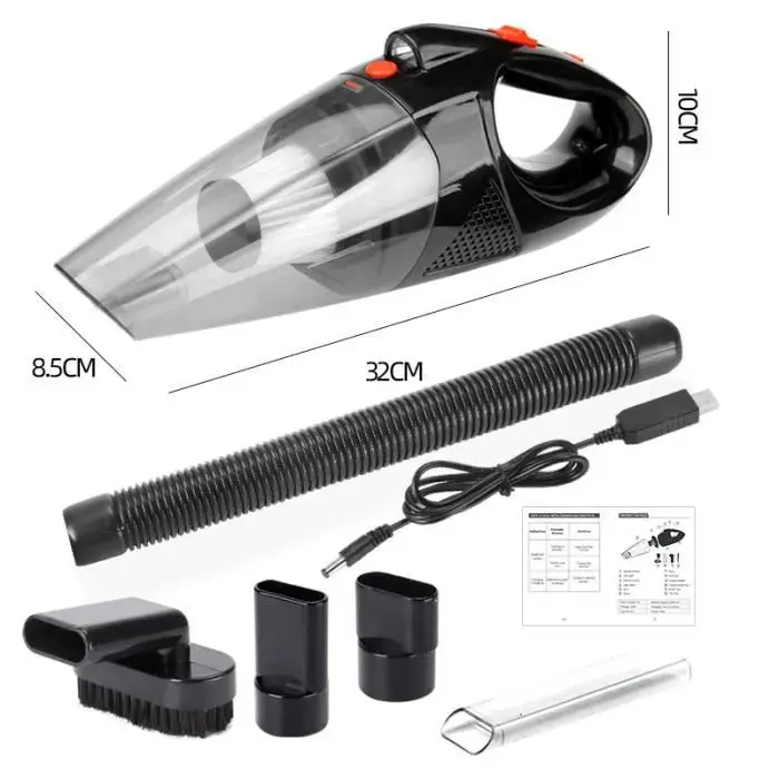Aspirateur à Main - YYV - Sans sac - Batterie au lithium - Rechargeable - Compact