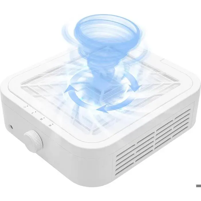 Aspirateur à poussière pour ongles 120 W faible bruit Nail Tech 3 puissances daspiration (6000 / 9000 / 12000 tr/min)