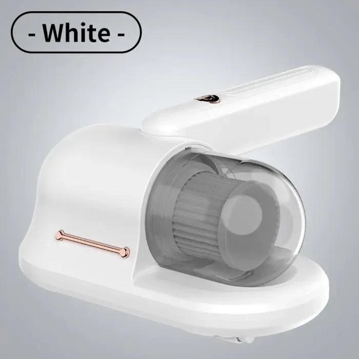 Aspirateur anti-acariens UV sans fil nettoyeur de matelas portable stérilisateur pour lits et canapés élimination des acariens