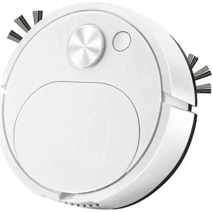 Aspirateur automatique mini machine de nettoyage rechargeable par USB blanc