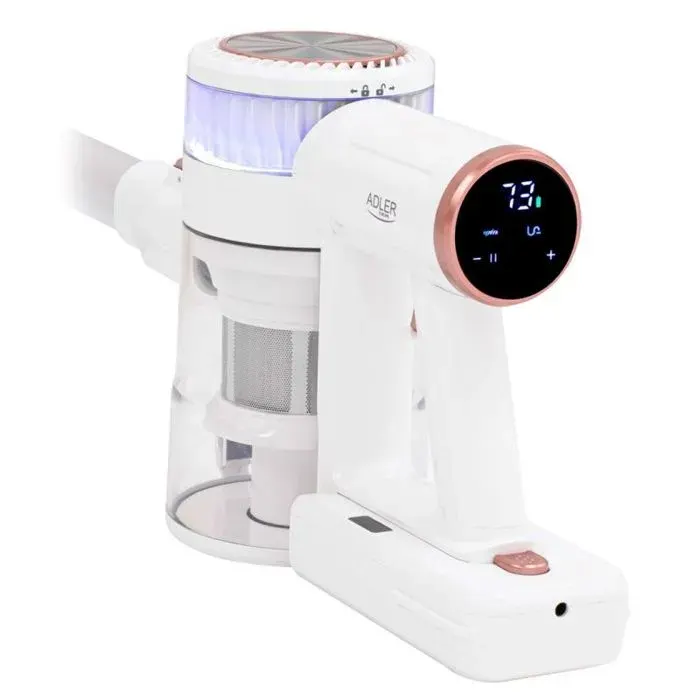 Aspirateur balai - ADLER - AD 7079 - Sans fil - Blanc - Aspirateur balai sans fil