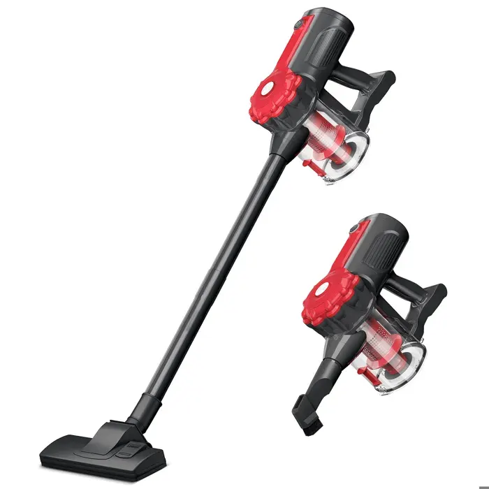 Aspirateur Balai avec Fil Aspirateur Balai Filaire Puissant 2 en 1 Aspirateur à Main 18500Pa Aspirateur Balai pour Poils