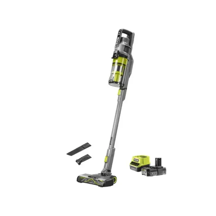 Aspirateur balai Brushless 18V RYOBI - 30 AW - Batterie 20Ah - Chargeur - RSVS18-1C20G