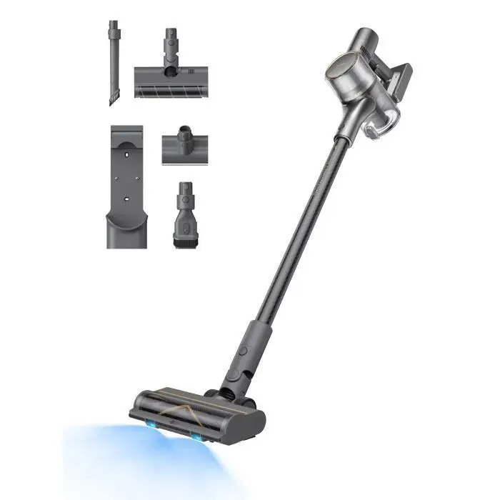Aspirateur Balai Dreame R20 aspiration sans Filpuissante de 190AWNettoyage de maisonpoils et tapis — coloris Gris