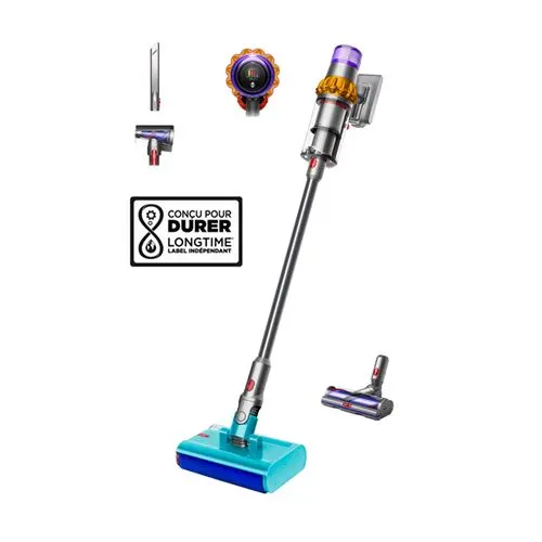 Aspirateur balai Dyson V15s detect submarine