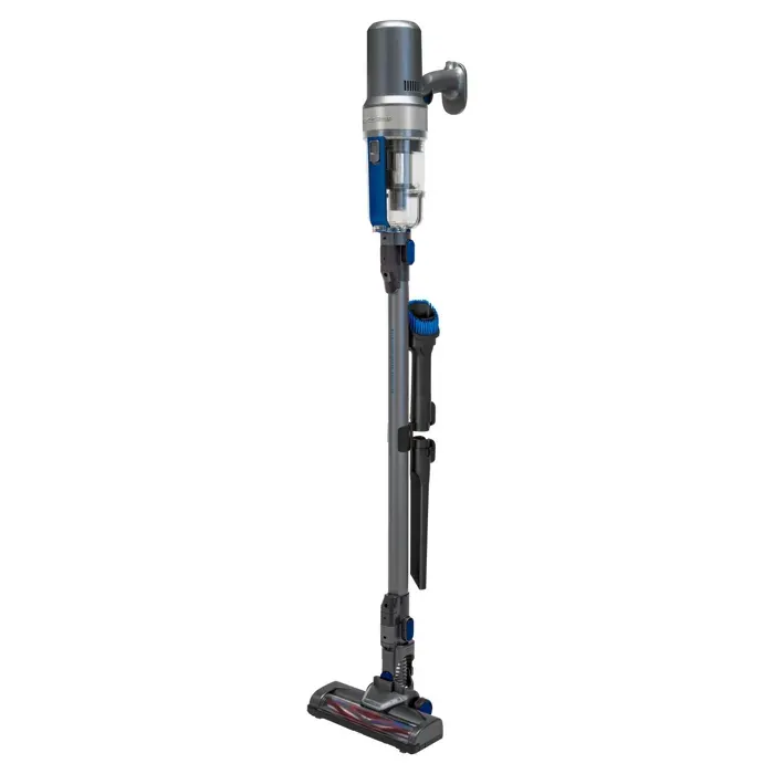 Aspirateur Balai et à Main Puissant sans Fil Cyclonique Batterie de 259 V Proficare BS 3085 2200mAh Noir/Bleu