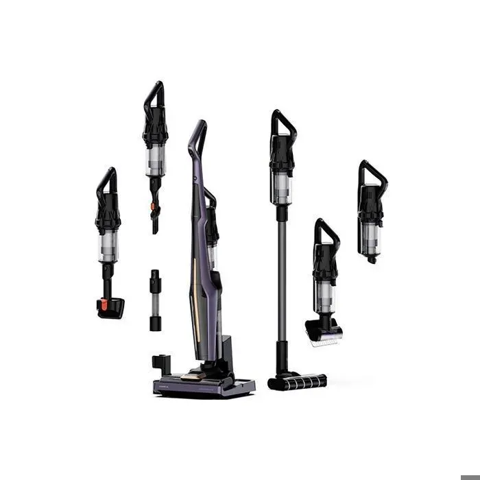 Aspirateur balai laveur - Deerma P40 Pro 450W/45 kPa - 60 min- 056 L bac-nettoyage humide & sec-Surface 300m²