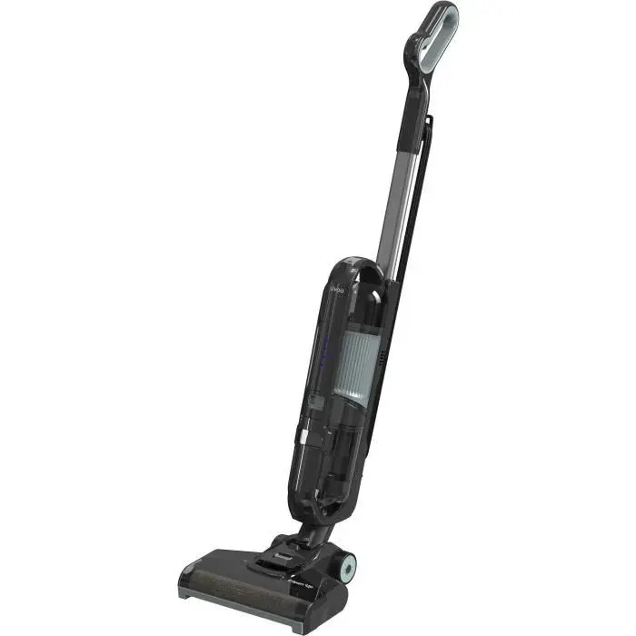 Aspirateur balai laveur filaire - LIVOO DOH143 CLEAN’UP - 600 W - 2 en 1 - 15 kPa - 80 dB - 2 réservoirs - Gris