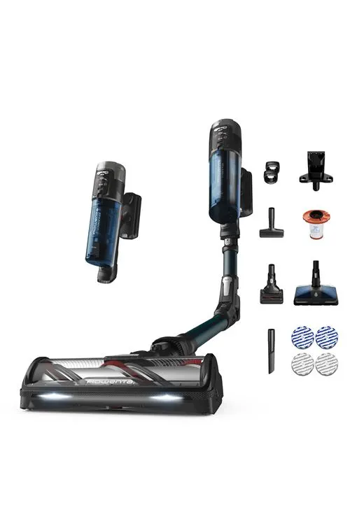 Aspirateur balai laveur sans fil Rowenta X-Force Flex 13.60 Animaux RH9AD1WO 380 W Bleu