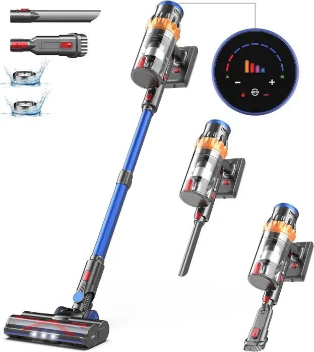 Aspirateur Balai - Mibode - V28 - 550W - 45Kpa - 70 Minutes dautonomie