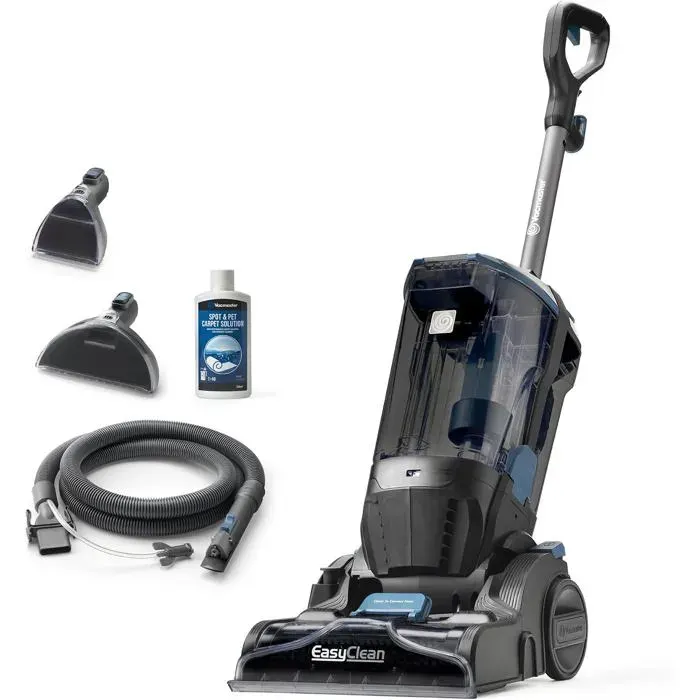 Aspirateur Balai Nettoyeur Tapis Et Moquettes Lave Et Élimine Saleté Et Taches Pour Tapisserie Escaliers Canapés Et Sols