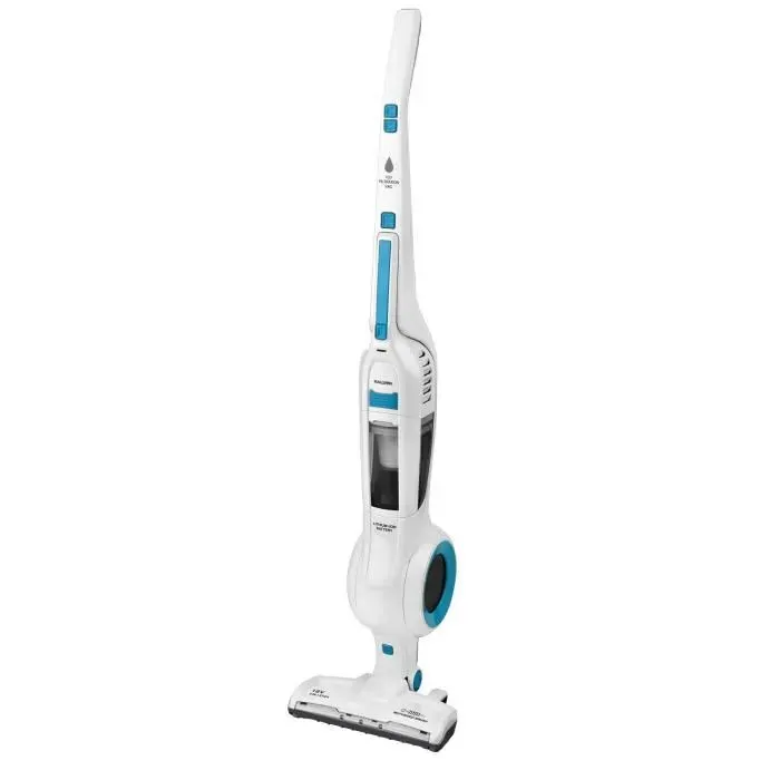 Aspirateur balai rechargeable 2 en 1 TKG SKV 1004 N - 5 filtres - Turbo-brosse - Grande autonomie - Batterie rechargeable - 35 W