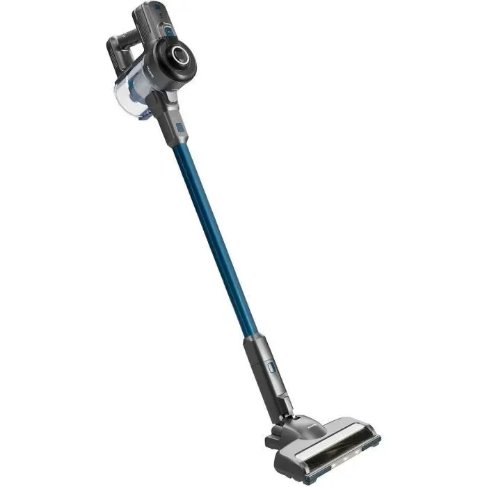 Aspirateur balai sans fil 2 en 1 - H.KOENIG - UP610 - PowerClean - 155 W - 08 L - Bleu