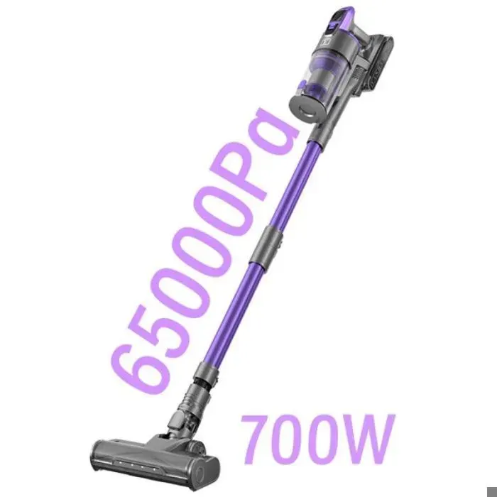 Aspirateur Balai sans Fil 700W 70min autonomie bac 15L anti-odeurpliable 90-180°， compatible tapis et sols li ASPIRATEUR BALAI