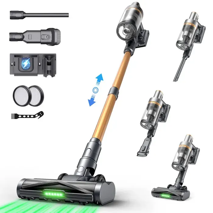 Aspirateur Balai sans Fil CIRCLIO X16 - 65 kPa 650 W 75 min 1.6 L - Tube Télescopique - Écran LED - Batterie Amovible