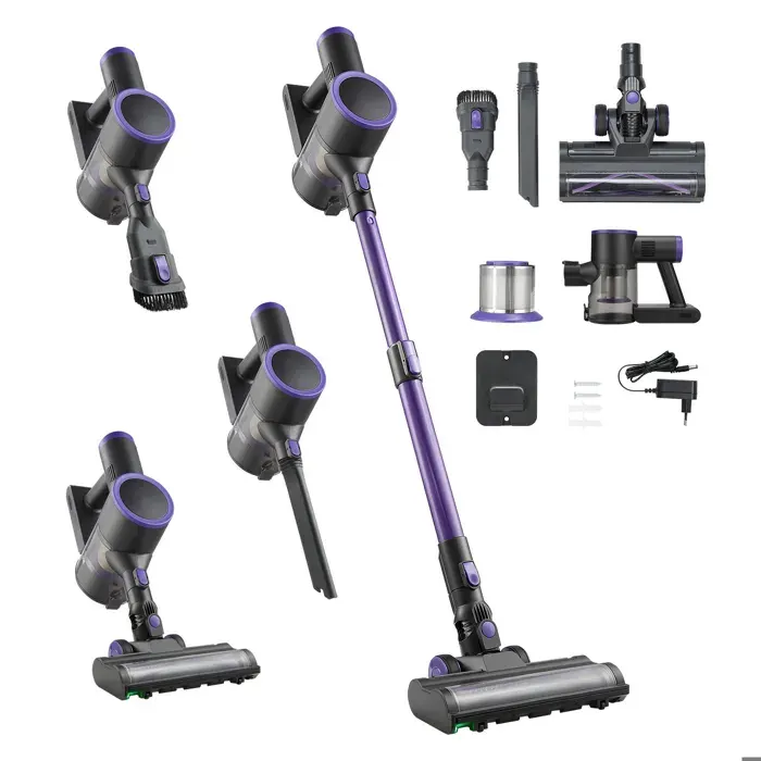 Aspirateur Balai sans Fil - DUOKU - W01 - Aspiration Puissante 25 kPa - Léger - Rechargeable