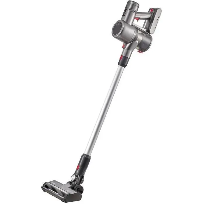 Aspirateur Balai sans fil écran tactile - JOCCA - 8000 Pa - 55 minutes - 07 L - Gris
