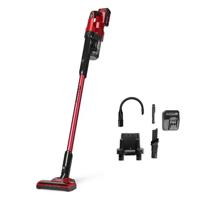 Aspirateur-balai sans fil - EINHELL - TE-SV 18 Li - Batterie 40 Ah PXC - Brosse motorisée - Filtration cyclonique triple