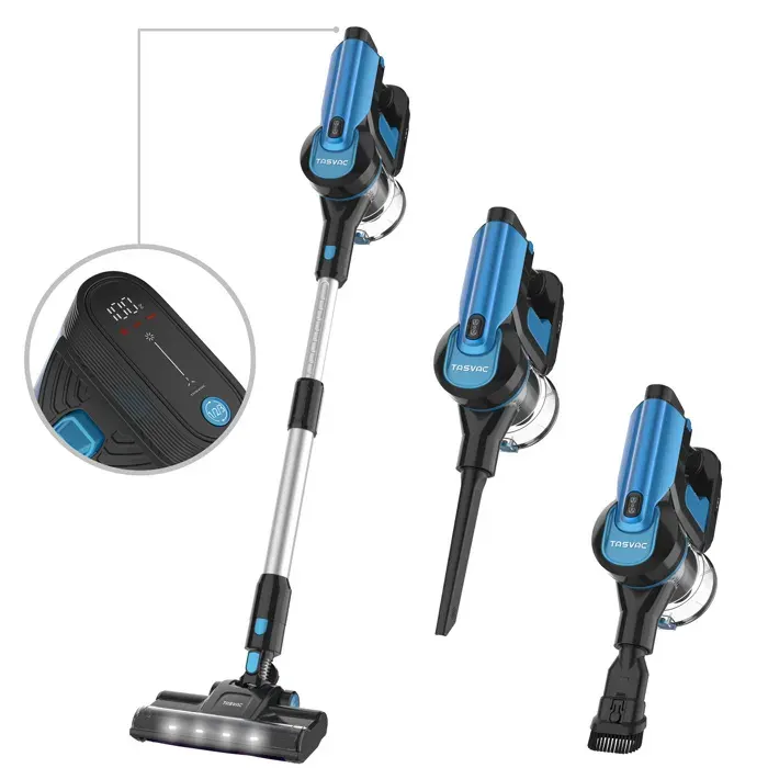 Aspirateur balai sans fil - FUNMOON - TASVAC S8 - Écran LED - 50 min dautonomie - 23 kPa