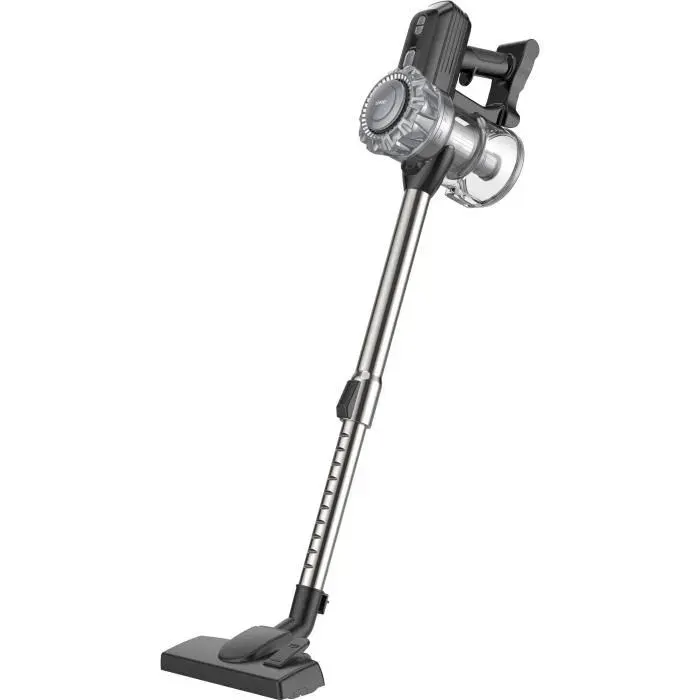 Aspirateur Balai sans fil - LIVOO DOH141 - 150 W - 10 KPa - 76 dB - Cyclonique - 2 vitesses - 055 L - Gris