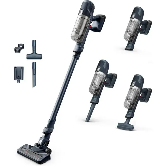 Aspirateur Balai Sans Fil R10 JusquÀ 20000Pa/120Aw Puissant Léger Brosse Motorisée Pour Sols Durs Tapis Poils DAnimaux Et