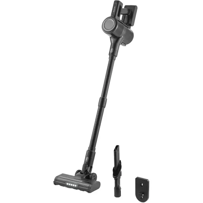 Aspirateur balai sans fil SENCOR SVC 7221BK 2 en 1 - Brosse LED motorisée - Autonomie 35 min - Filtration MULTI - Noir