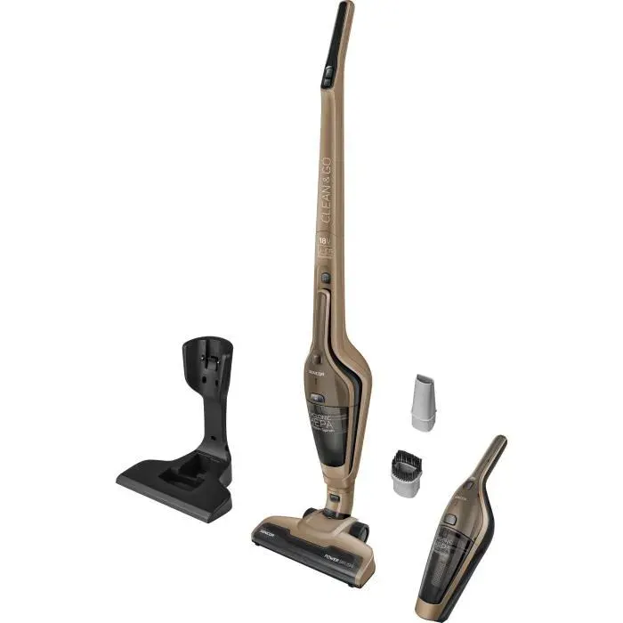 Aspirateur balai sans fil - SENCOR - SVC 8618GD - 2 en 1 - 78 dB - 05 L - Or