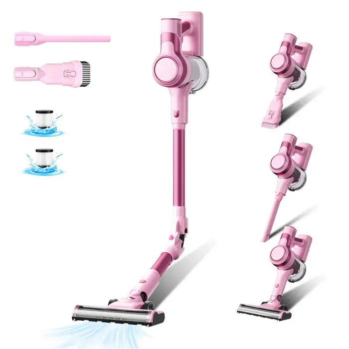 Aspirateur balai sans fil - STANEW - 33Kpa - 320W - 40 min autonomie - HEPA 3 couches