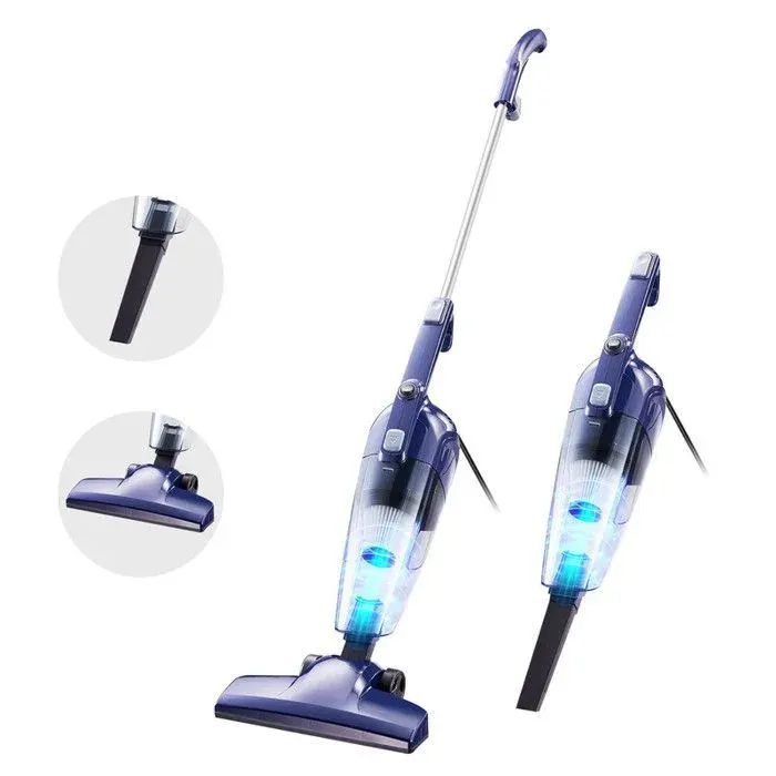 Aspirateur Balai sans Sac MONMECD - Puissant 1000W - 2 en 1 Aspirateur à Main - 18Kpa - 0.8 L - Filtration HEPA