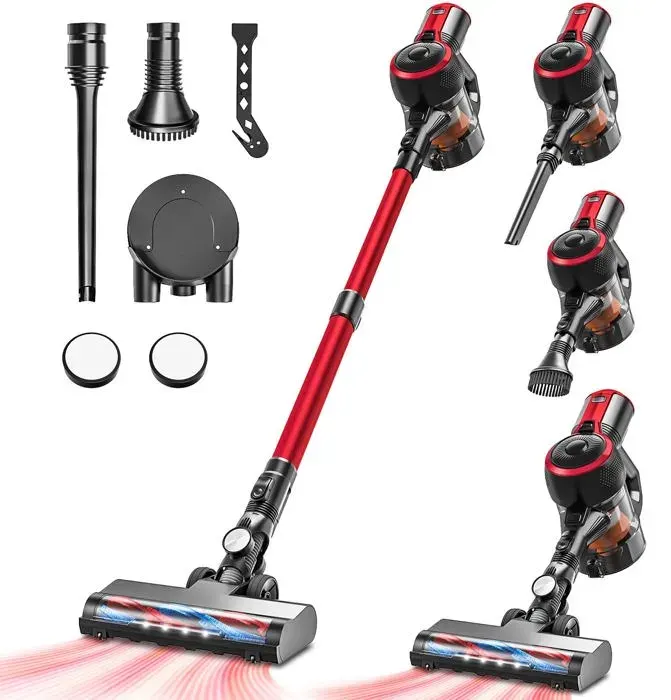Aspirateur balai - Vegrem - DH-XCD02 - 25Kpa - 160W - Sans fil tube télescopique