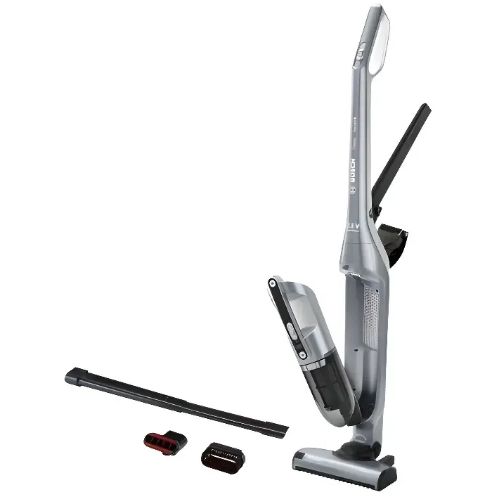 Aspirateur Balais Sans Fil - BOSCH - BCH3P210 - Capacité 04 L - Batterie Lithium Rechargeable - Gris