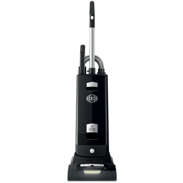 Aspirateur Brosseur - SEBO - X400 BOOST - Noir - Polyvalent - Efficace sur tous types de sols — coloris Noire