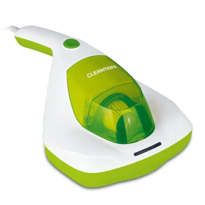 Aspirateur dacariens - CLEANMAXX - Vibration UV-C - Élimine 999% - 10 kPa 300 W - blanc/limegreen