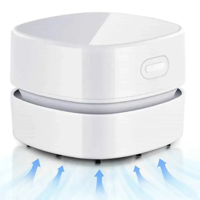 Aspirateur de bureau - EINNENFFER - Mini balayeuse - Sans fil - Autonomie 90 min - Rechargeable