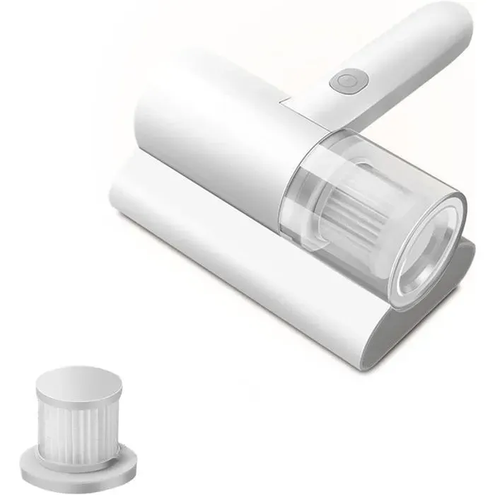 Aspirateur de Matelas à Main 10 KPa Aspirateur de Lit Anti-Acariens avec UV pour Oreiller Couette Lit et Canapé
