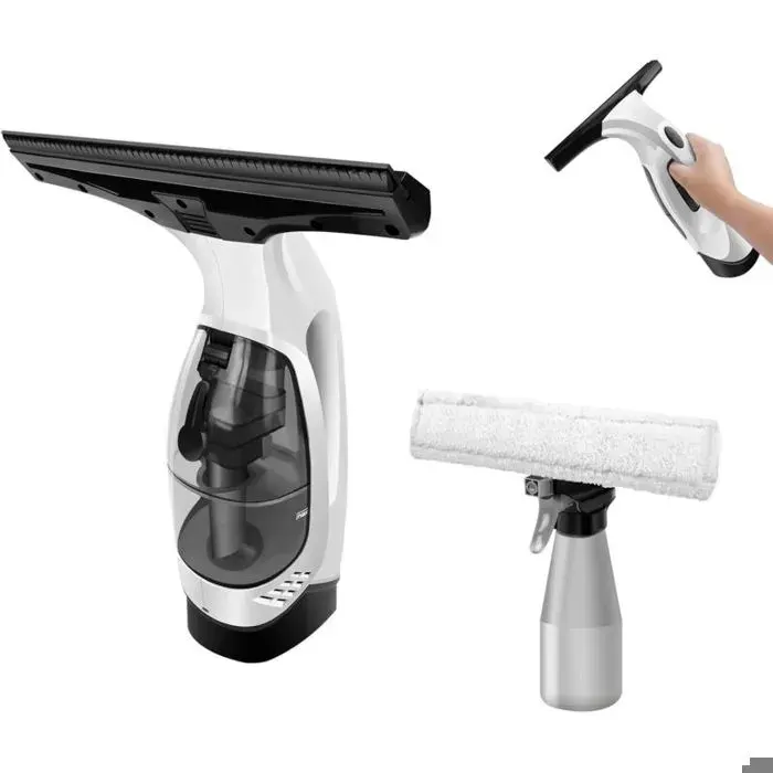 Aspirateur de vitres sans fil nettoyeur de vitres de voiture nettoyeur de vitres rechargeable nettoyeur de douche de salle
