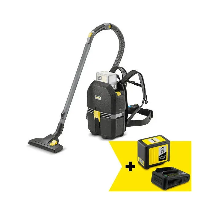 Aspirateur Dorsal - KÄRCHER - BVL 3/1 BP Pack (avec batterie + chargeur) - 9.568-388.0