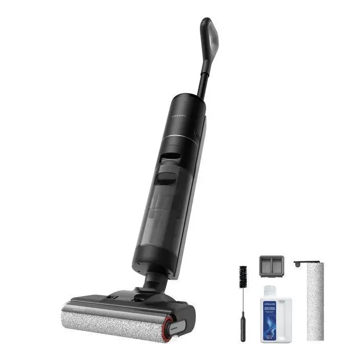 Aspirateur Eau et Poussière sans Fil Dreame H12 pro ultra Lavage 60 °C Séchage 30 MinAspiration 16 kPa Détection Intelligents