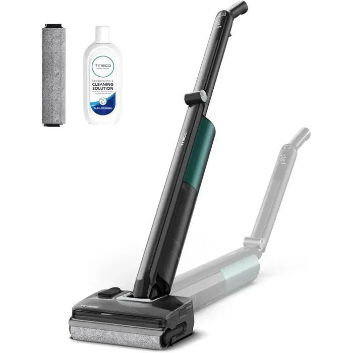 Aspirateur eau et poussière - TINECO - Floor One i7 Fold - Aspiration 22 000 Pa - Autonomie 50 min - Tube pliable 180°