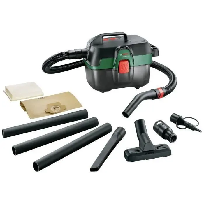 Aspirateur eau et poussières 3 en 1 - Bosch AdvancedVac 18V-8 - sans batterie
